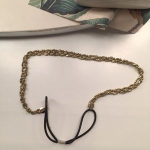 Urban Outfitters Gold Headband